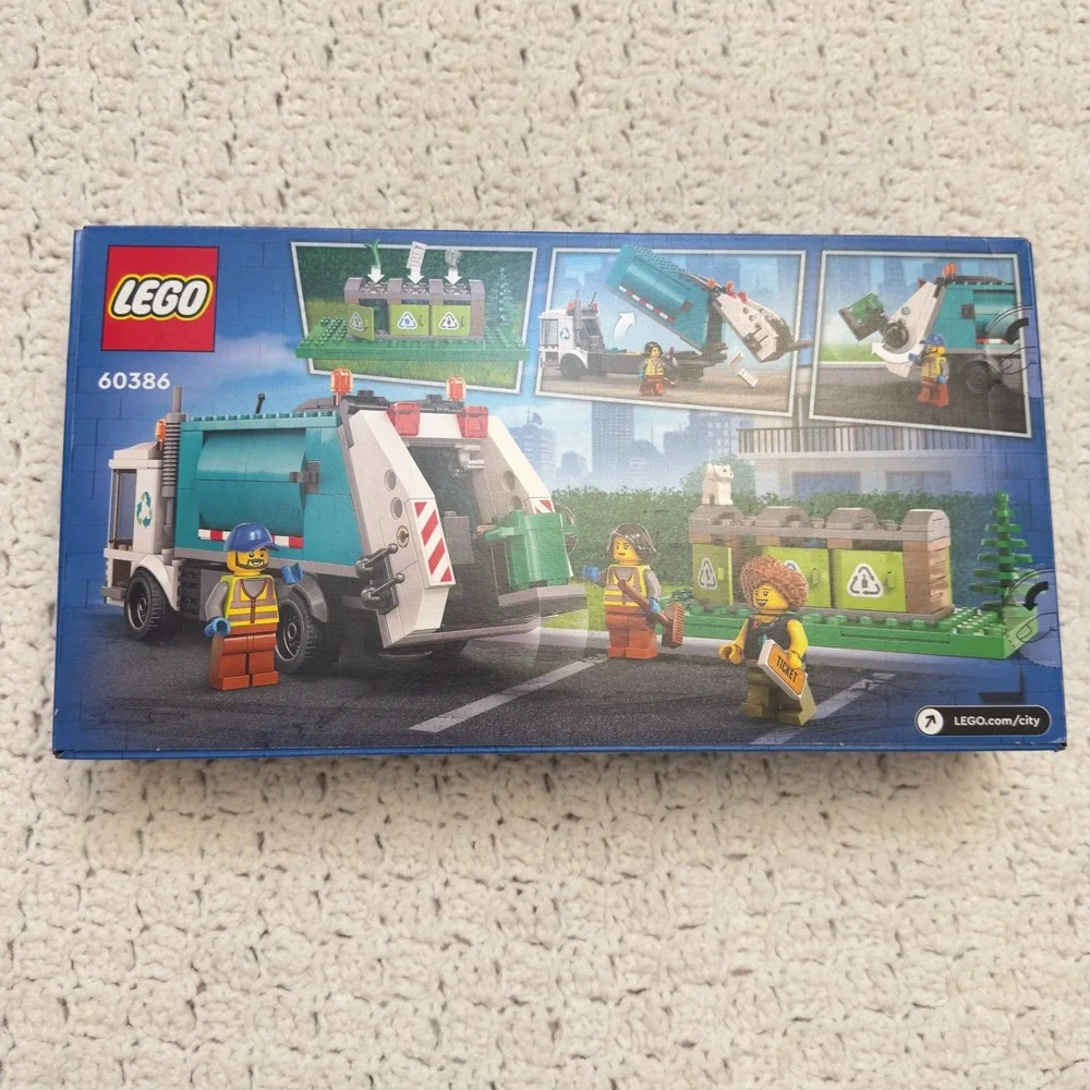 LEGO CITY: Recycling Truck (60386) Building Toy‎ Set Collectible Kids Gift Fun